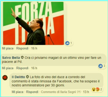 saluto fascista di Silvio Berlusconi